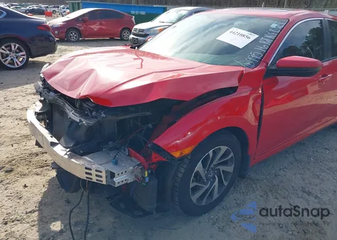 2017 Honda Civic Ex из США, поврежденный, VIN 2HGFC2F77HH516995